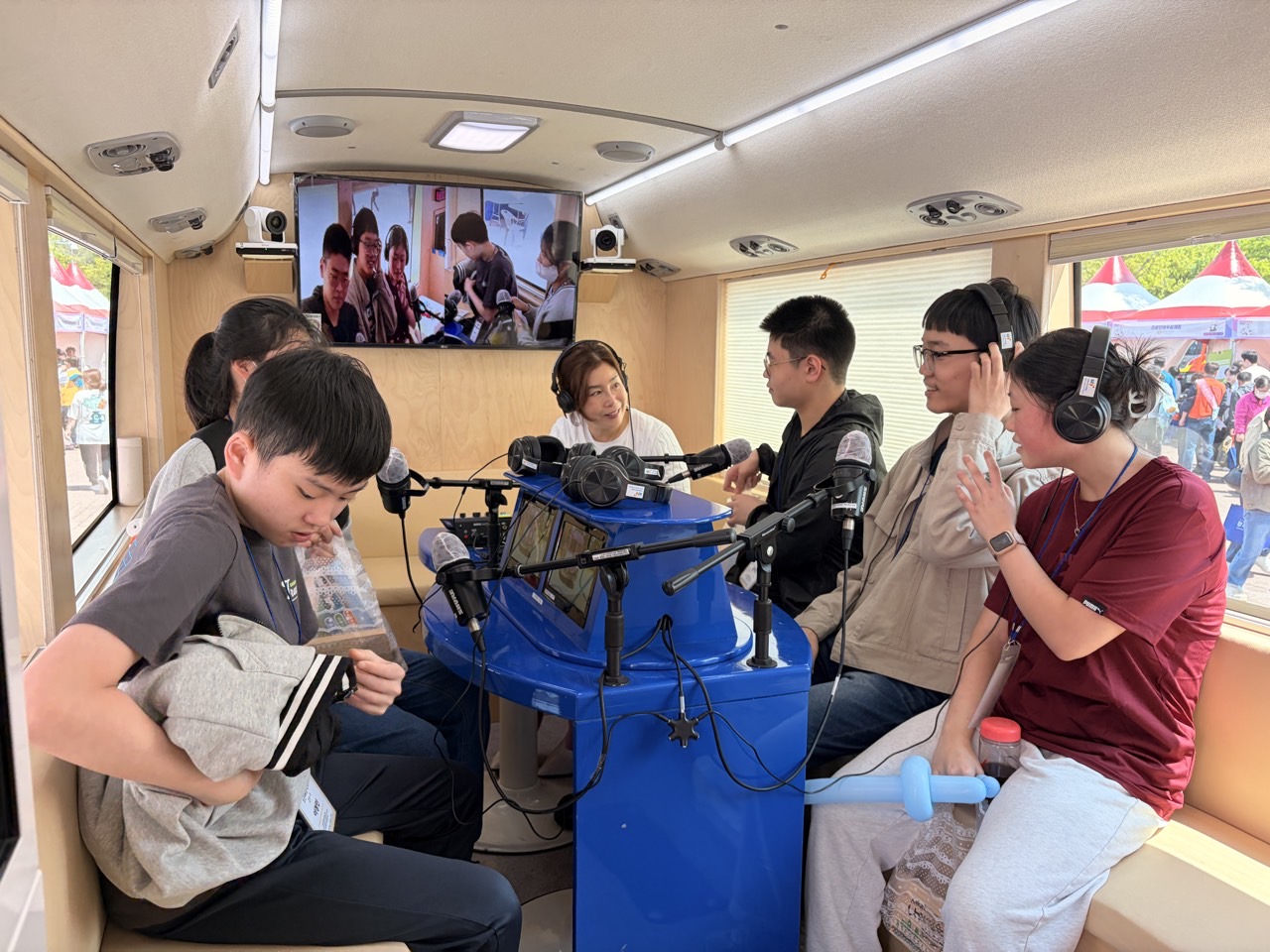 찾아가는 미디어나눔버스 체험(부산시청자미디어센터)